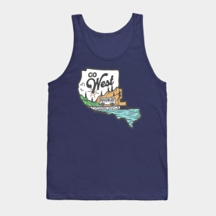 Go West Van Life Tank Top